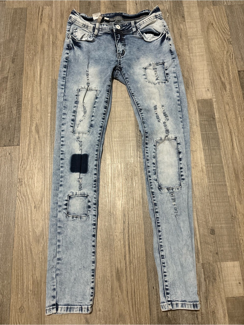 Low Rise Skinny Jeans
